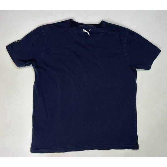 Puma BMW Motorsport T-shirt Women Medium Blue Logo Short Sleeve - Picture 5 of 7